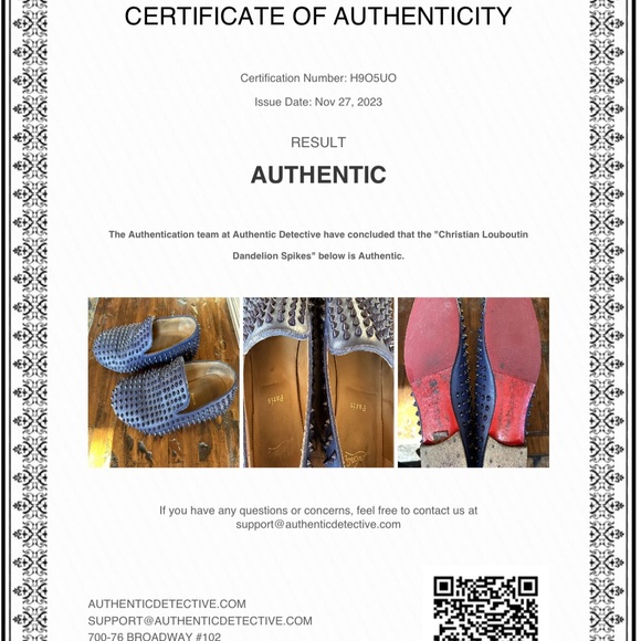 Christian Louboutin Dandelion Spikes Leather Loafers - Picture 2 of 12